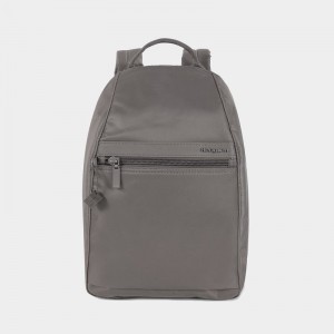 Women's Hedgren Vogue Large Backpacks Grey Brown | GDL579IO