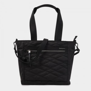 Women's Hedgren Zoe Medium Rfid Tote Bags Black | VGM1314LZ